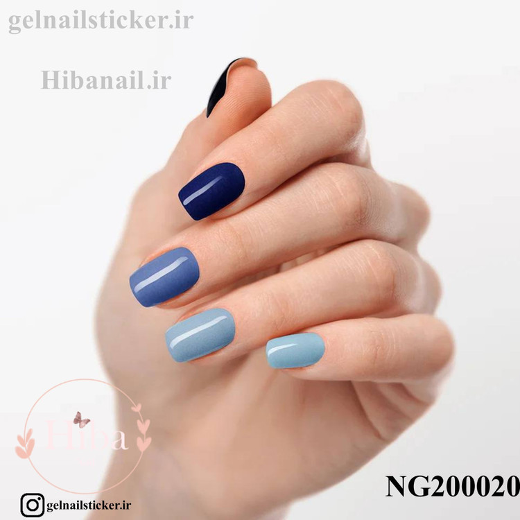 استیکر ژله ای کاشت ناخن (نیل رپ)_کد NG200020