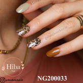 استیکر ژله ای کاشت ناخن (نیل رپ)_کد NG200033
