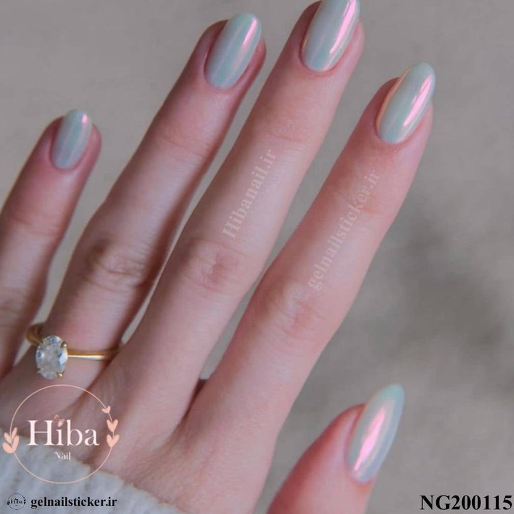 استیکر ژله ای کاشت ناخن (نیل رپ)_کد NG200115