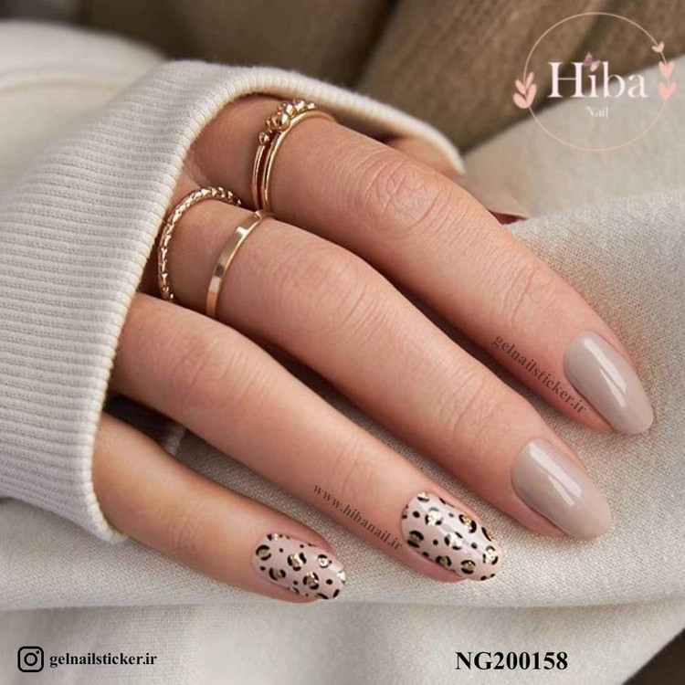 استیکر ژله ای کاشت ناخن (نیل رپ)_کد NG200158