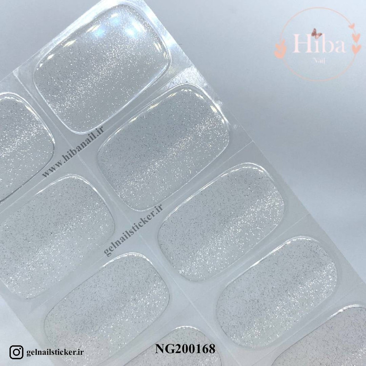 استیکر ژله ای کاشت ناخن (نیل رپ)_کد NG200168