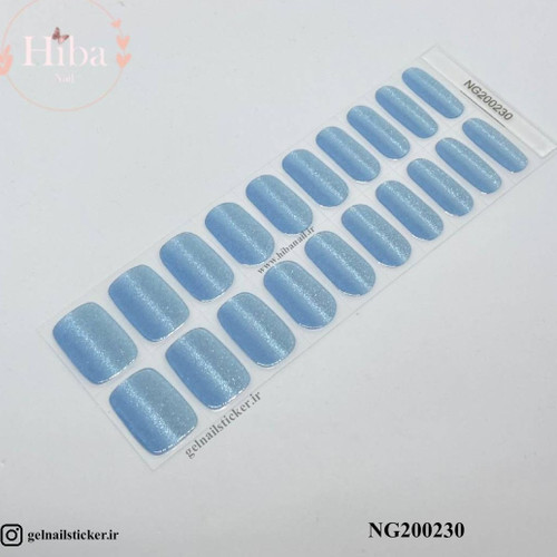 استیکر ژله ای کاشت ناخن (نیل رپ)_کد NG200230
