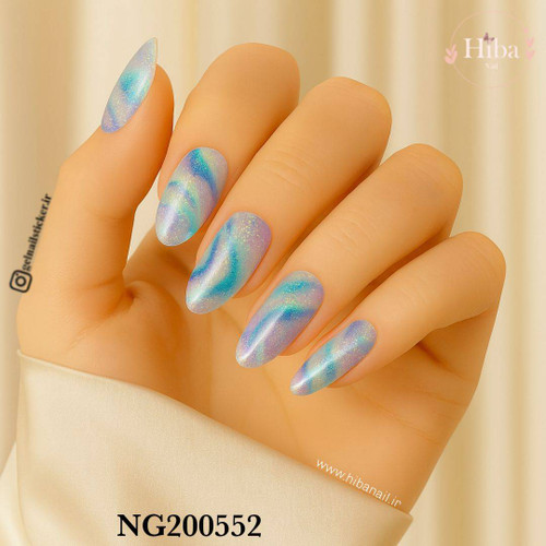 استیکر ژله ای کاشت ناخن (نیل رپ)_کد NG200552
