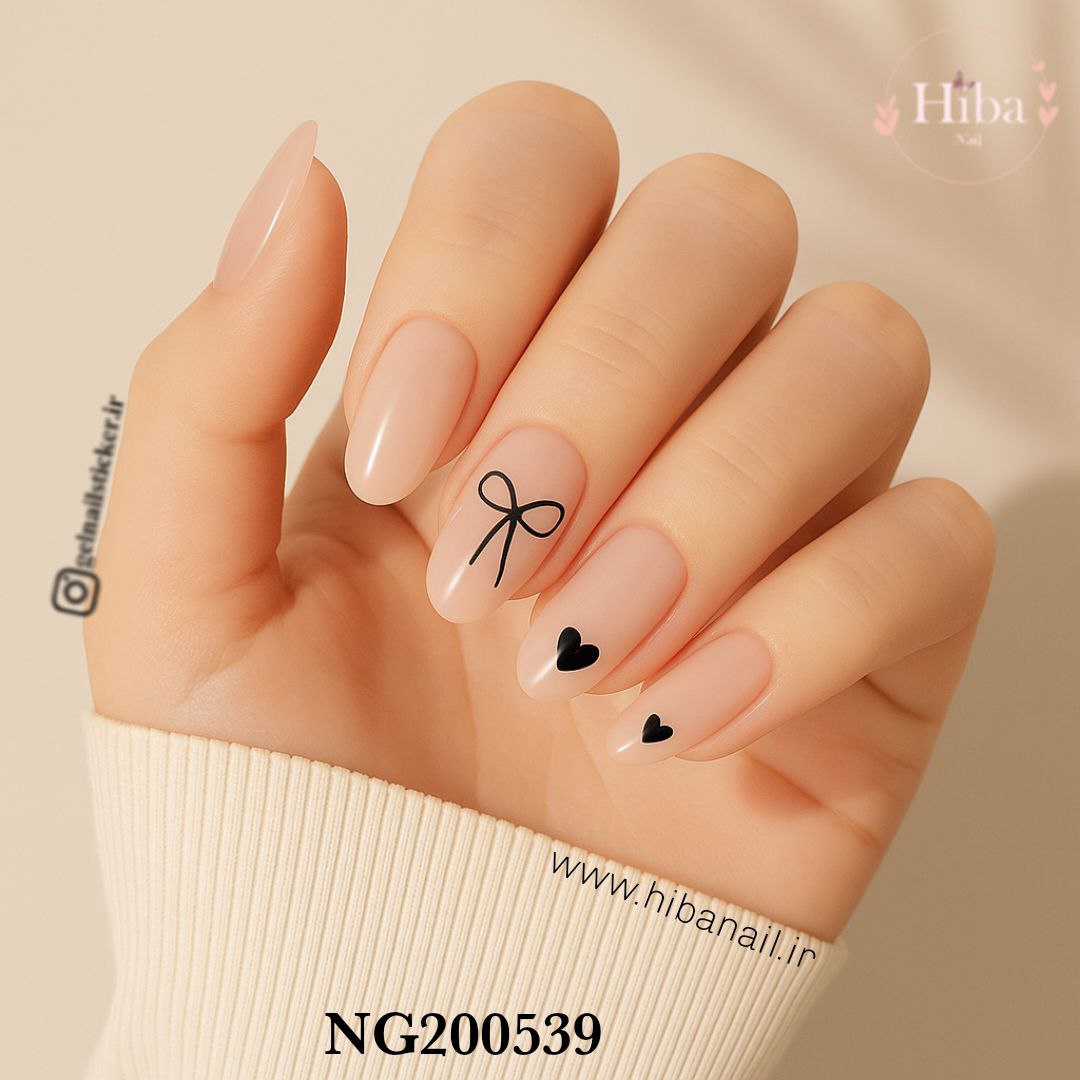 استیکر ژله ای کاشت ناخن (نیل رپ)_کد NG200539