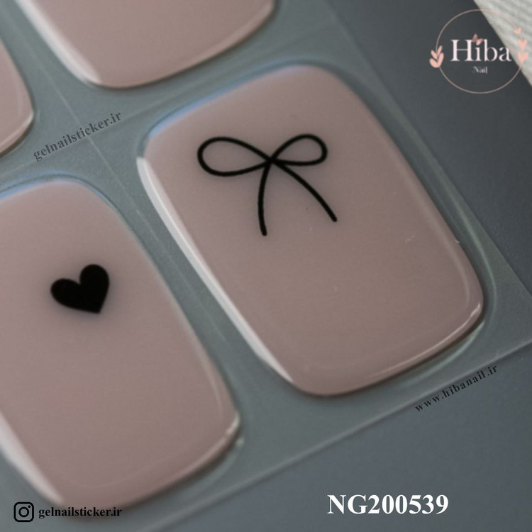 استیکر ژله ای کاشت ناخن (نیل رپ)_کد NG200539
