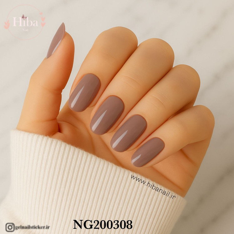 استیکر ژله ای کاشت ناخن (نیل رپ)_کد NG200308