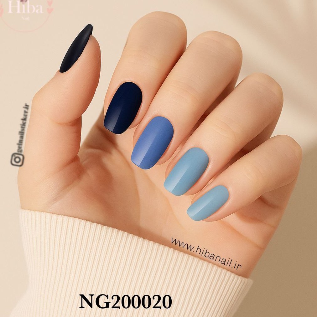 استیکر ژله ای کاشت ناخن (نیل رپ)_کد NG200020