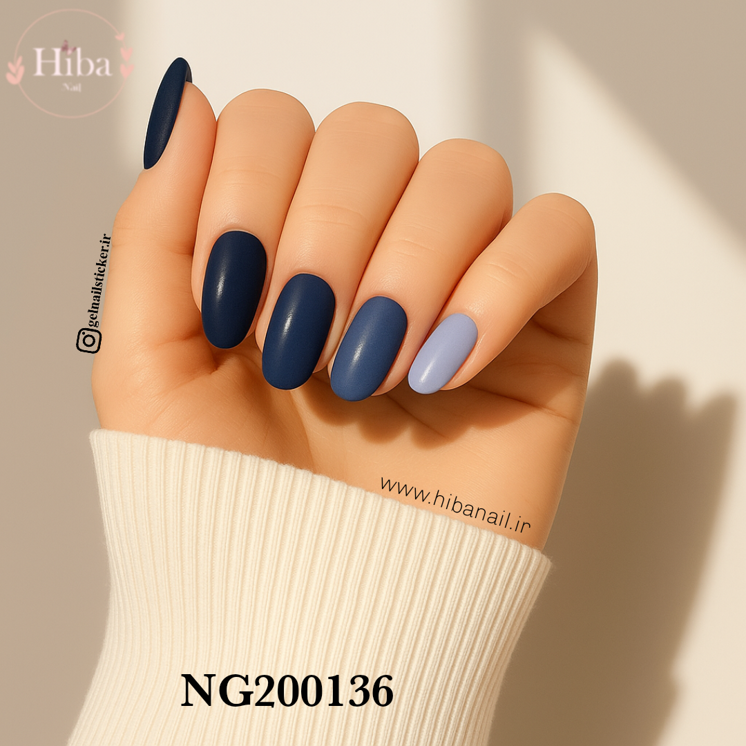 استیکر ژله ای کاشت ناخن (نیل رپ)_کد NG200136