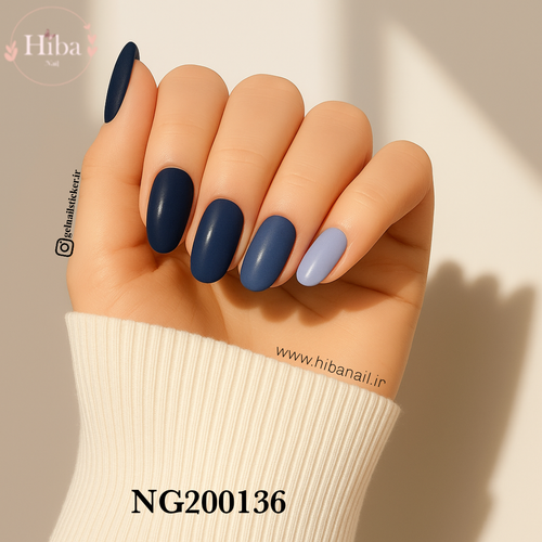 استیکر ژله ای کاشت ناخن (نیل رپ)_کد NG200136