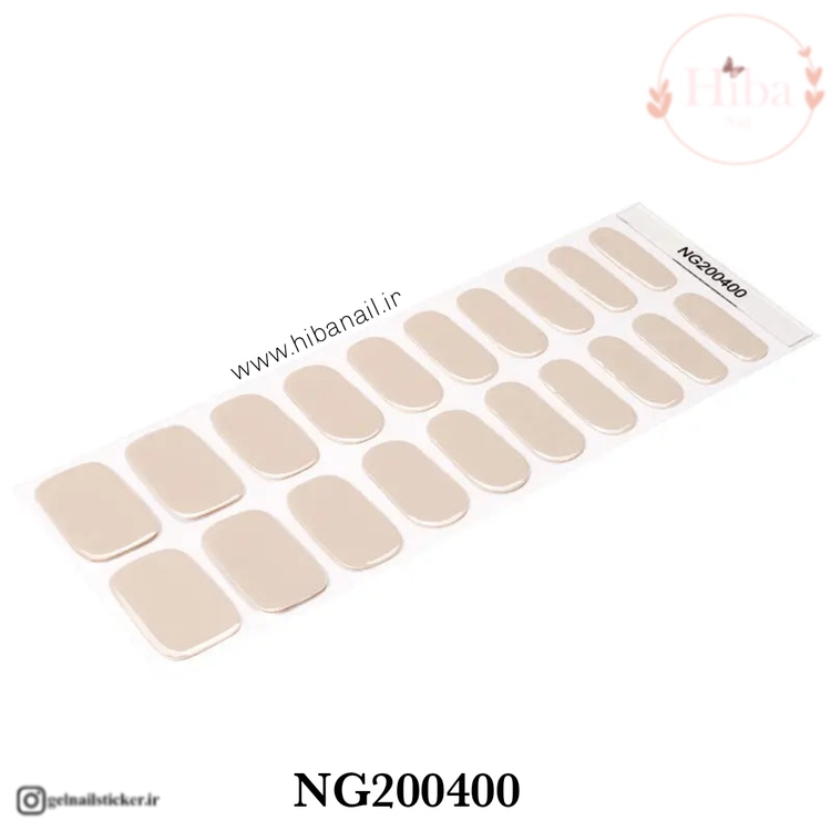 استیکر ژله ای کاشت ناخن (نیل رپ)_کد NG200400
