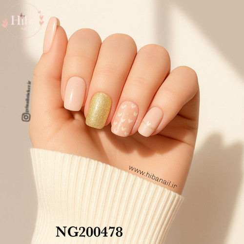 استیکر ژله ای کاشت ناخن (نیل رپ)_کد NG200478