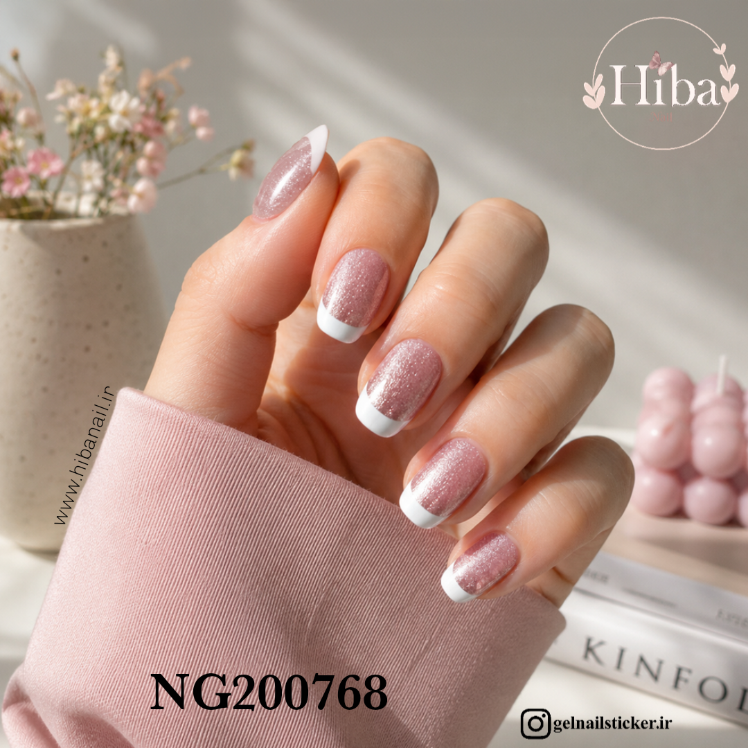 استیکر ژله ای کاشت ناخن (نیل رپ)_کد NG200768
