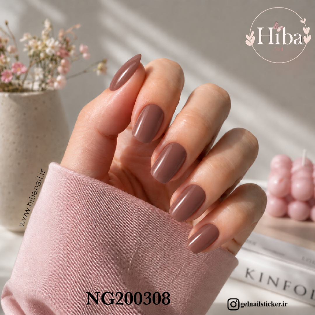 استیکر ژله ای کاشت ناخن (نیل رپ)_کد NG200308