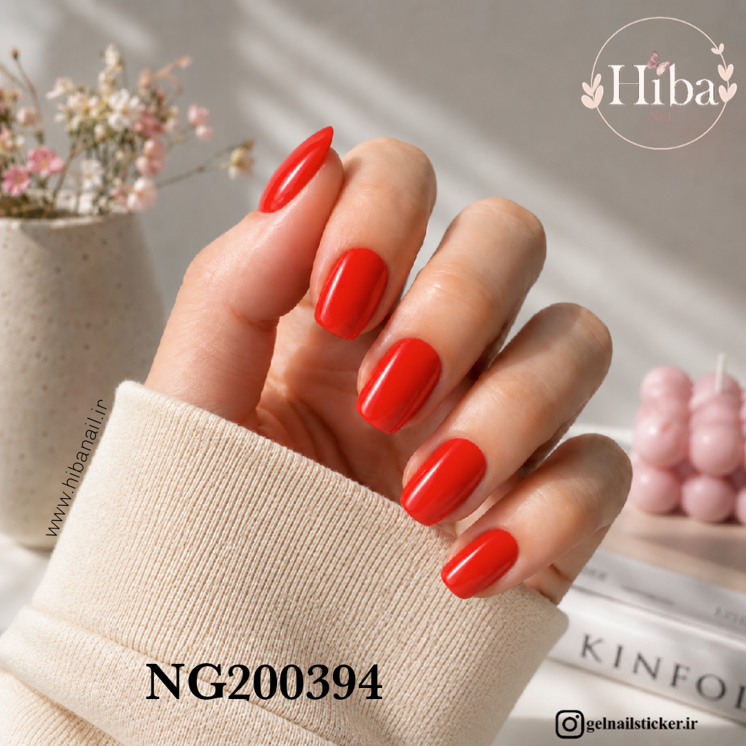 استیکر ژله ای کاشت ناخن (نیل رپ)_کد NG200394