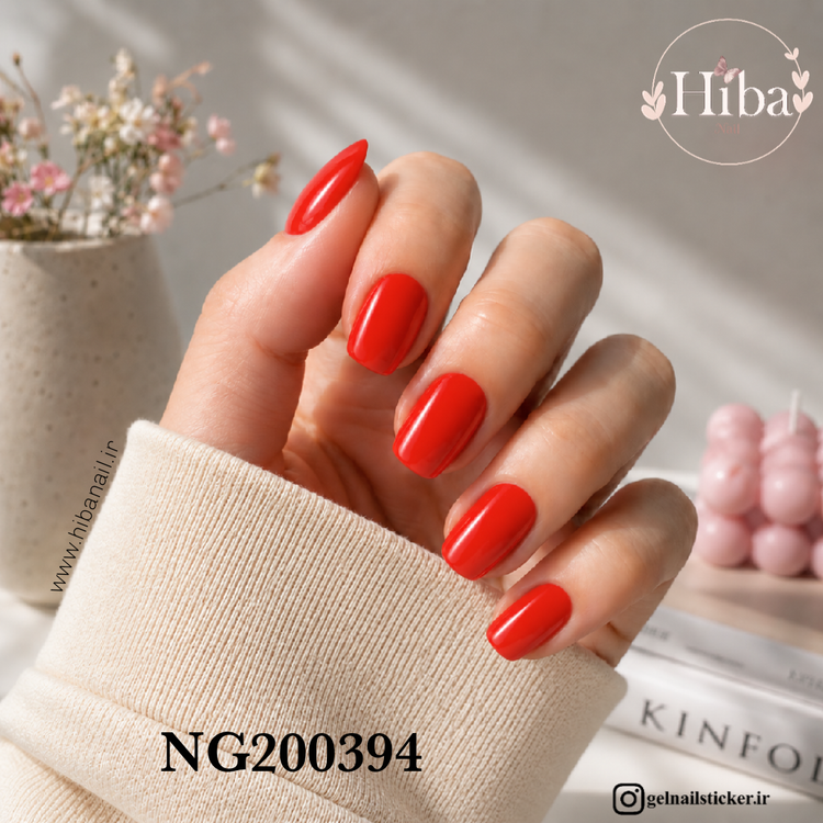 استیکر ژله ای کاشت ناخن (نیل رپ)_کد NG200394