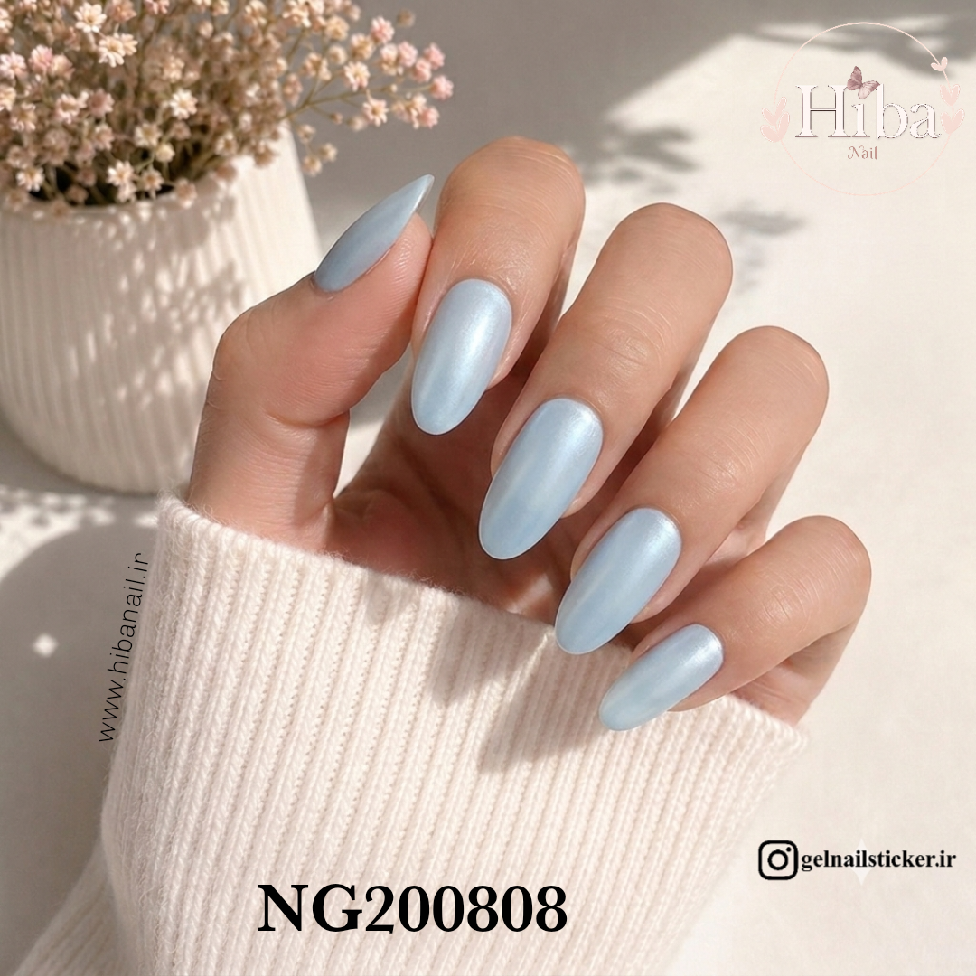 استیکر ژله ای کاشت ناخن (نیل رپ)_کد NG200808