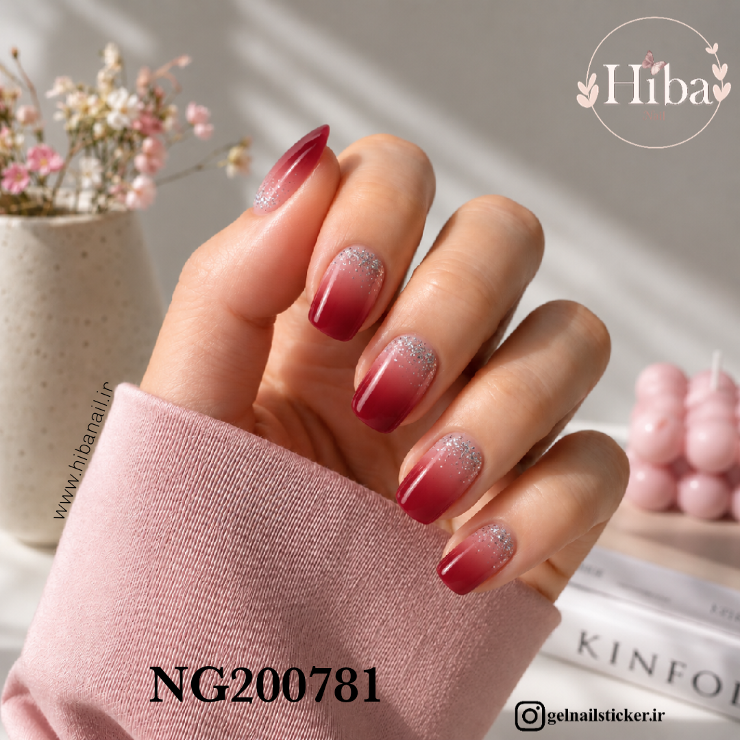 استیکر ژله ای کاشت ناخن (نیل رپ)_کد NG200781