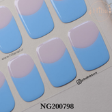 استیکر ژله ای کاشت ناخن (نیل رپ)_کد NG200798