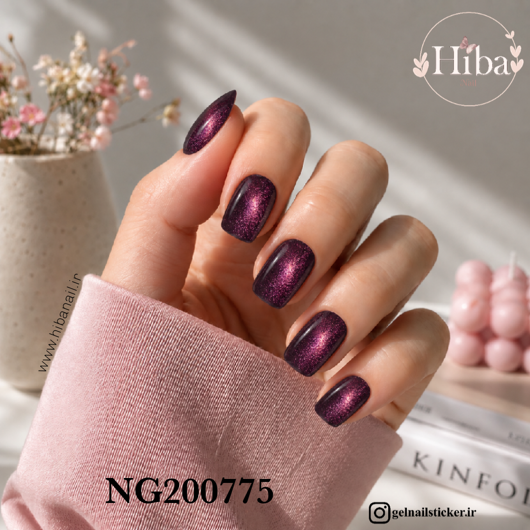 استیکر ژله ای کاشت ناخن (نیل رپ)_کد NG200775