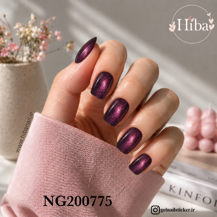 استیکر ژله ای کاشت ناخن (نیل رپ)_کد NG200775