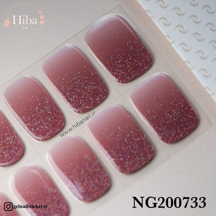استیکر ژله ای کاشت ناخن (نیل رپ)_کد NG200733