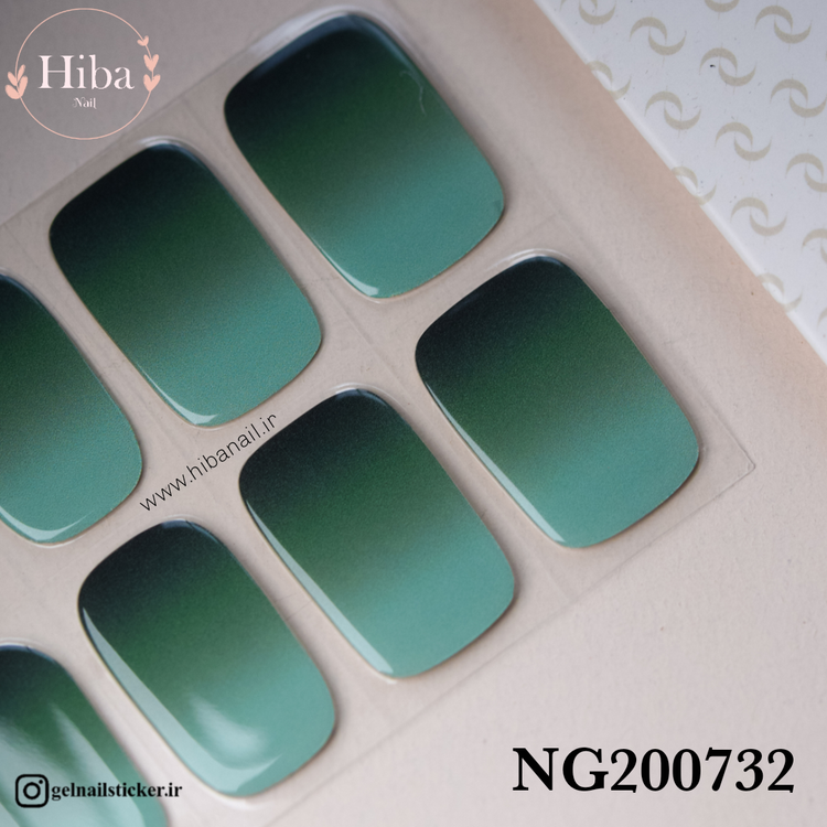 استیکر ژله ای کاشت ناخن (نیل رپ)_کد NG200732