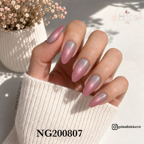 استیکر ژله ای کاشت ناخن (نیل رپ)_کد NG200807